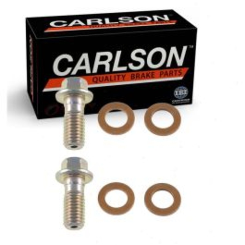 2 pc Carlson Front Brake Hydraulic Banjo Bolts for 2022 Chevrolet Bolt EUV