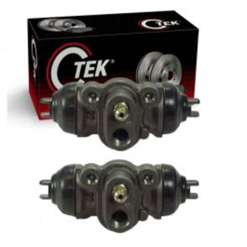 2 pc Centric CTEK Rear Drum Brake Wheel Cylinders for 1992-1996 Mazda MX-3 1.6L L4