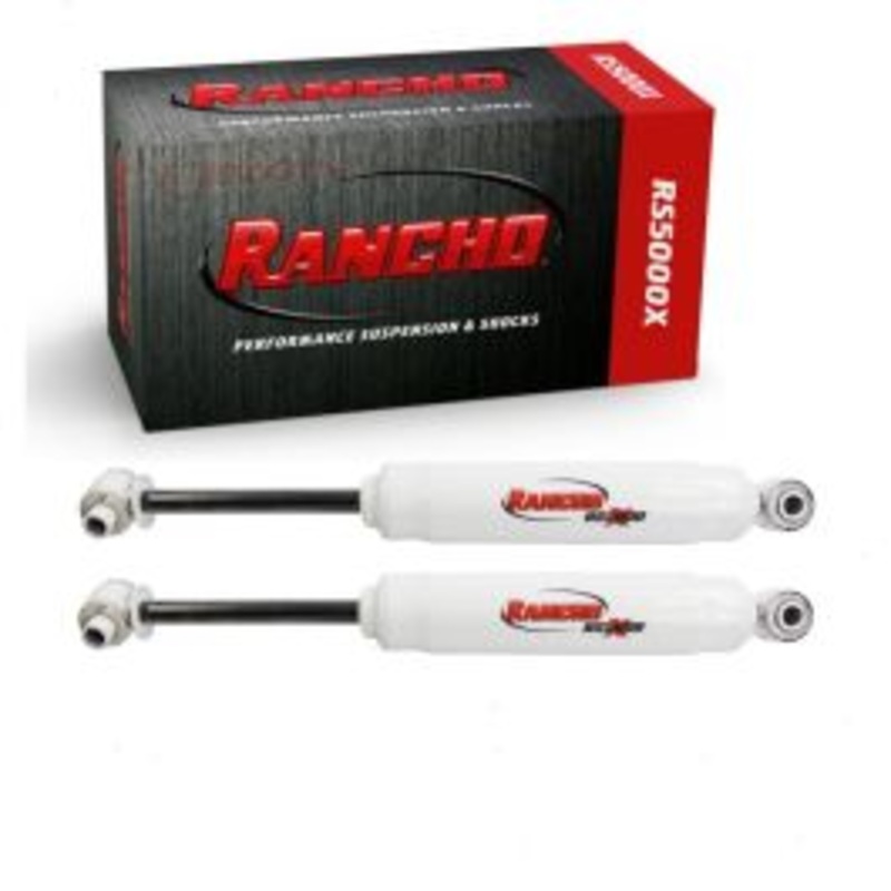 2 pc Rancho RS5000X Front Shock Absorbers for 1988-2000 GMC K2500