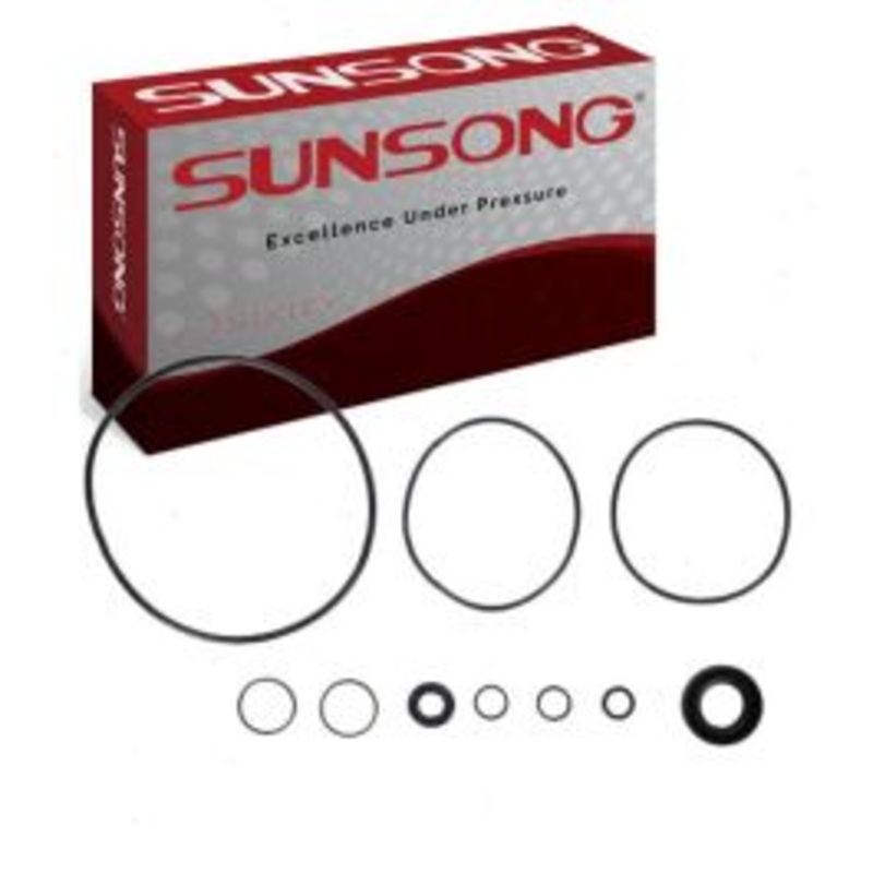 Sunsong Power Steering Pump Seal Kit for 1967-1987 Chevrolet El Camino 7.4L V8