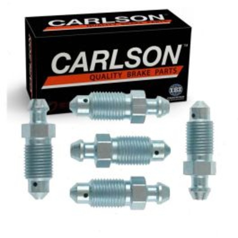 Carlson Front Brake Bleeder Screw for 1987-1990 Mitsubishi Van