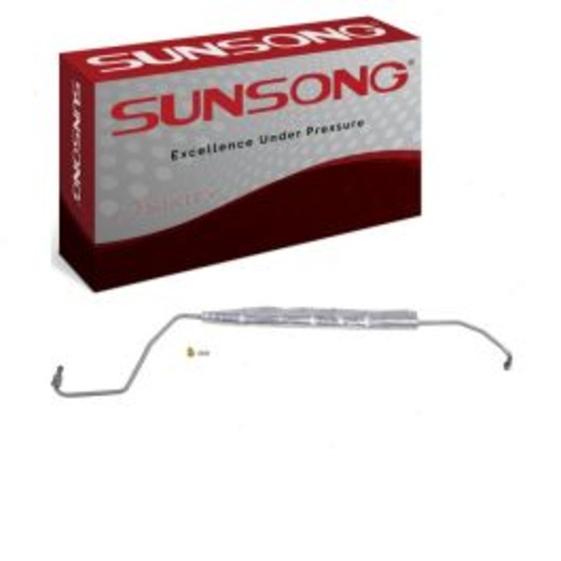 Sunsong Pump To Hydroboost Power Steering Pressure Line Hose for 1997-1999 Chevrolet C1500 5.7L V8