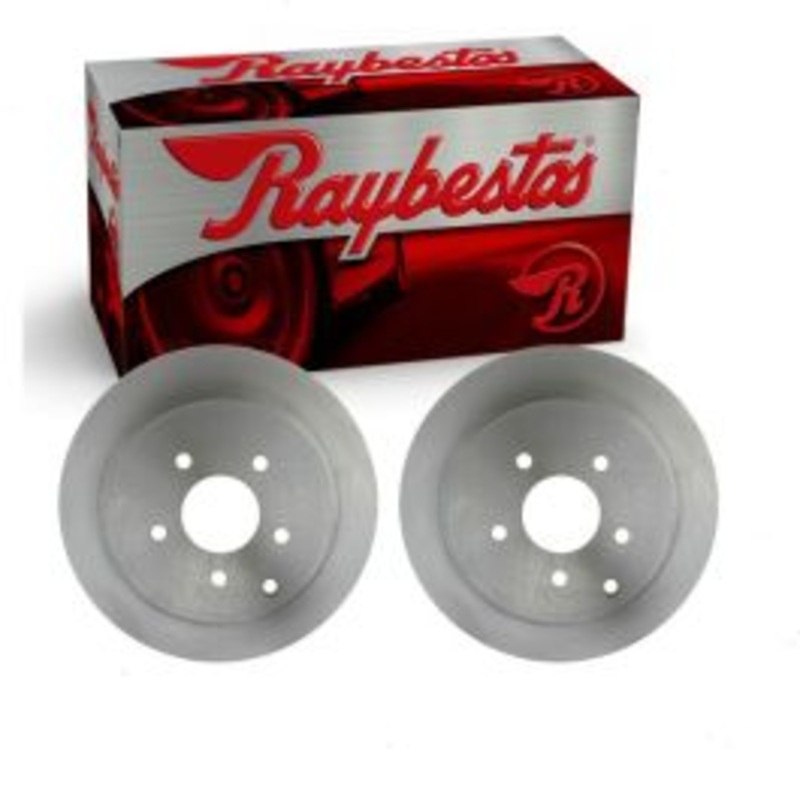 2 pc Raybestos R-Line Rear Disc Brake Rotors for 2014-2021 INFINITI QX60