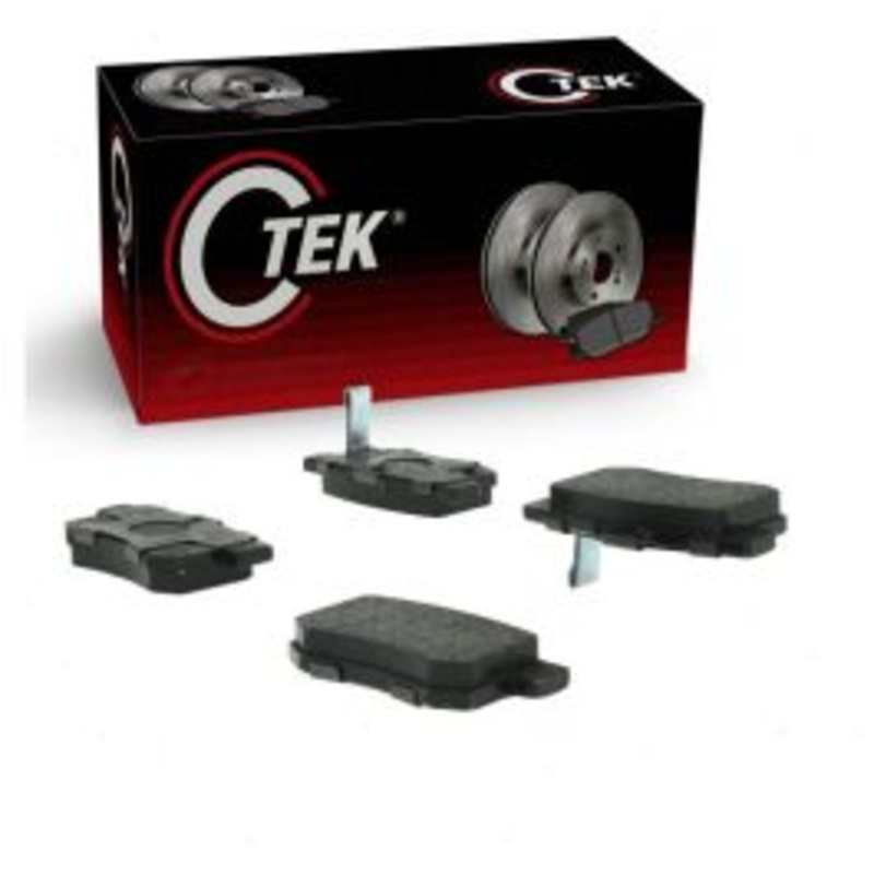 Centric CTEK Rear Disc Brake Pad Set for 1987-1990 Acura Legend