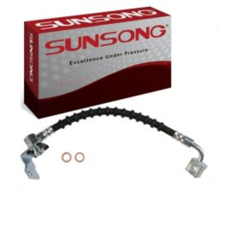 Sunsong Front Right Brake Hydraulic Hose for 1998-2009 Mazda B4000