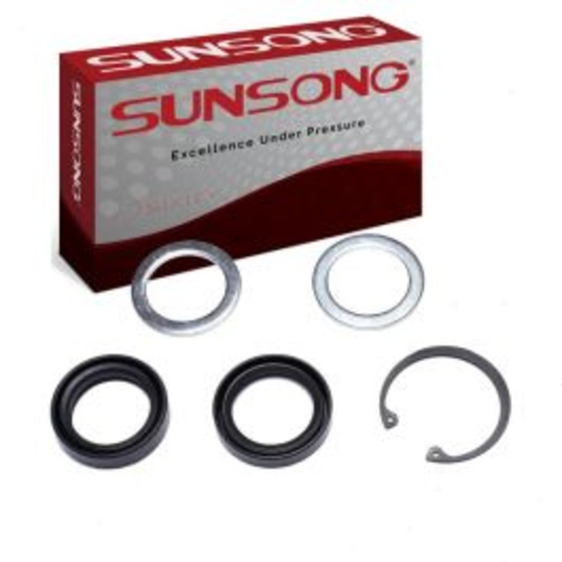 Sunsong Lower Steering Gear Pitman Shaft Seal Kit for 1971-1992 Oldsmobile Custom Cruiser