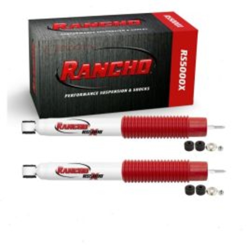 2 pc Rancho RS5000X Front Shock Absorbers for 2007 GMC Sierra 2500 HD Classic