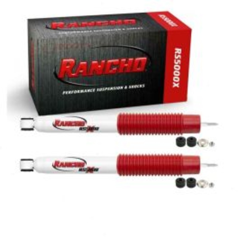 2 pc Rancho RS5000X Front Shock Absorbers for 2016-2019 Chevrolet Suburban 3500 HD