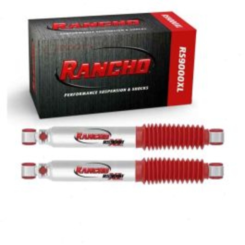 2 pc Rancho RS9000XL Rear Shock Absorbers for 1961-1967 Dodge W200 Series
