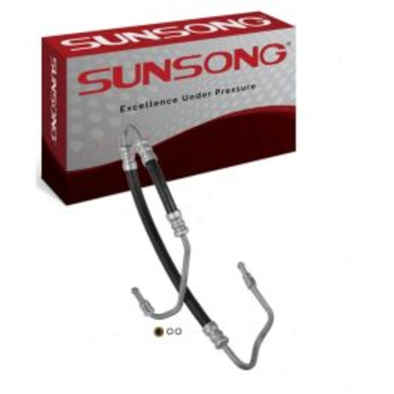 Sunsong 3401382 Power Steering Pressure Line Hose