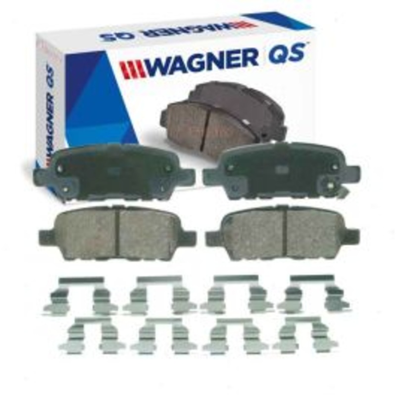 Wagner QS Rear Disc Brake Pad Set for 2014 Infiniti Q50 3.5L 3.7L V6