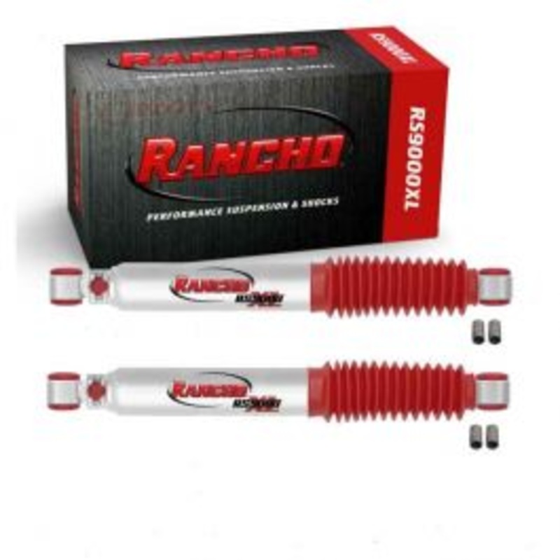 2 pc Rancho RS9000XL Front Shock Absorbers for 1970-1973 Jeep J-4500