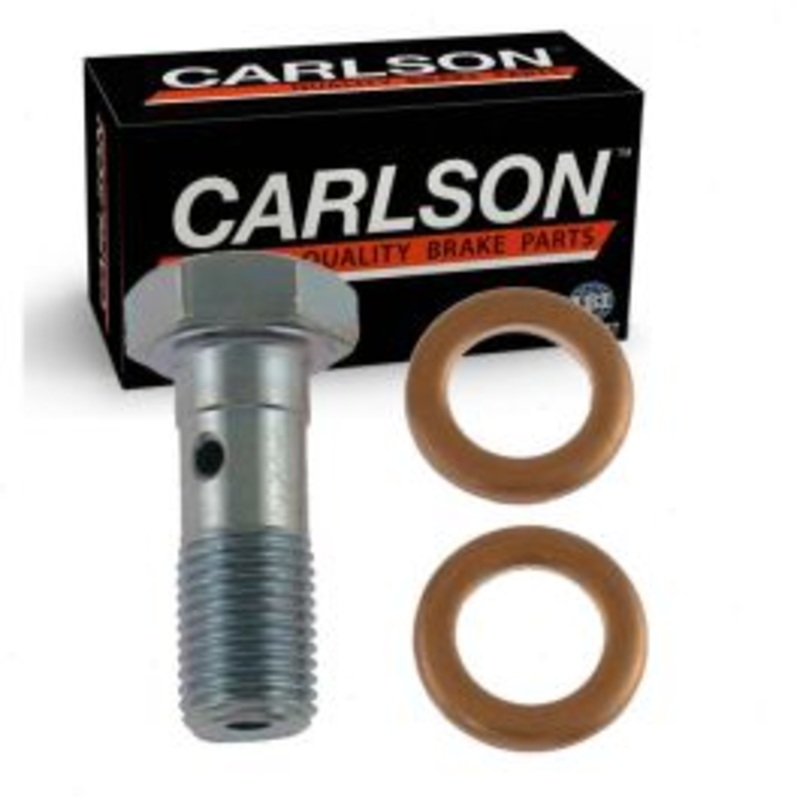 Carlson Rear Brake Hydraulic Banjo Bolt for 2008-2021 Ford E-350 Super Duty