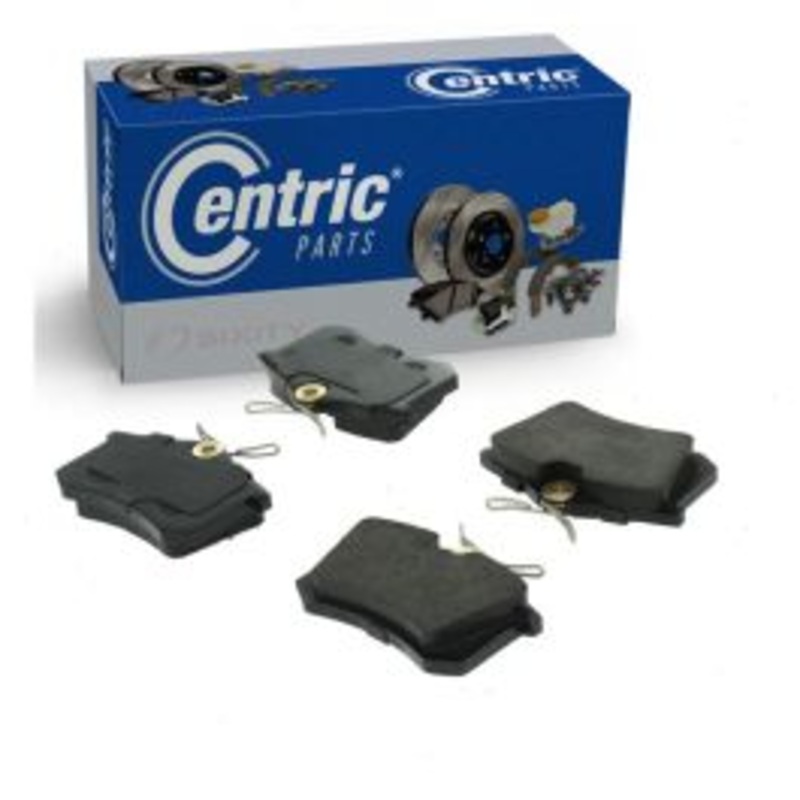 Centric Posi Quiet Rear Disc Brake Pad Set for 2000-2002 Audi S4