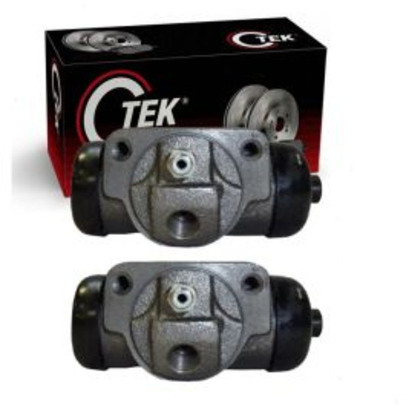 2 pc Centric CTEK Rear Drum Brake Wheel Cylinders for 1992-2003 Chevrolet S10 4.3L V6