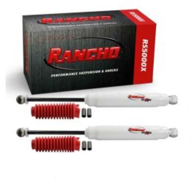 2 pc Rancho RS5000X Front Shock Absorbers for 1963-1965 Jeep J-220