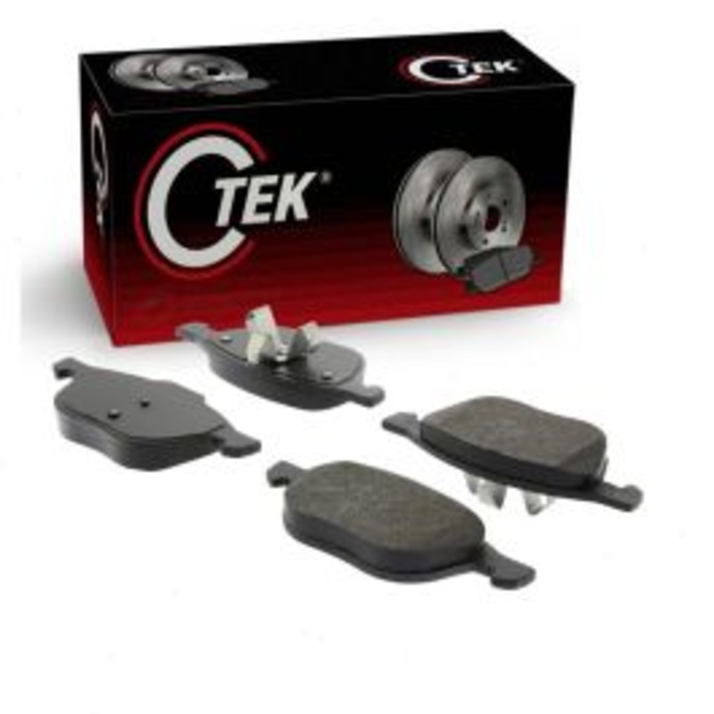 Centric CTEK Front Disc Brake Pad Set for 2004-2013 Mazda 3 2.0L 2.3L 2.5L L4