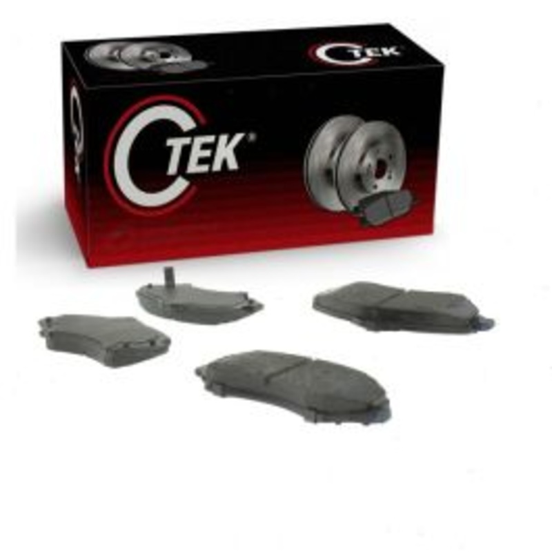 Centric CTEK Front Disc Brake Pad Set for 2012-2015 Ram C V