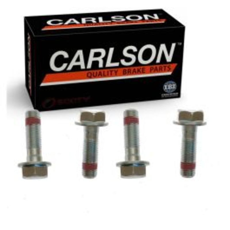 2 pc Carlson Front Brake Caliper Bracket Mounting Bolts for 2014-2019 INFINITI Q70