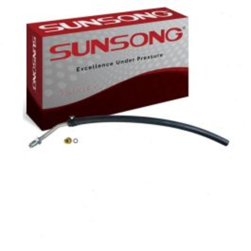 Sunsong From Gear Power Steering Return Line Hose for 1983-1986 Pontiac 6000