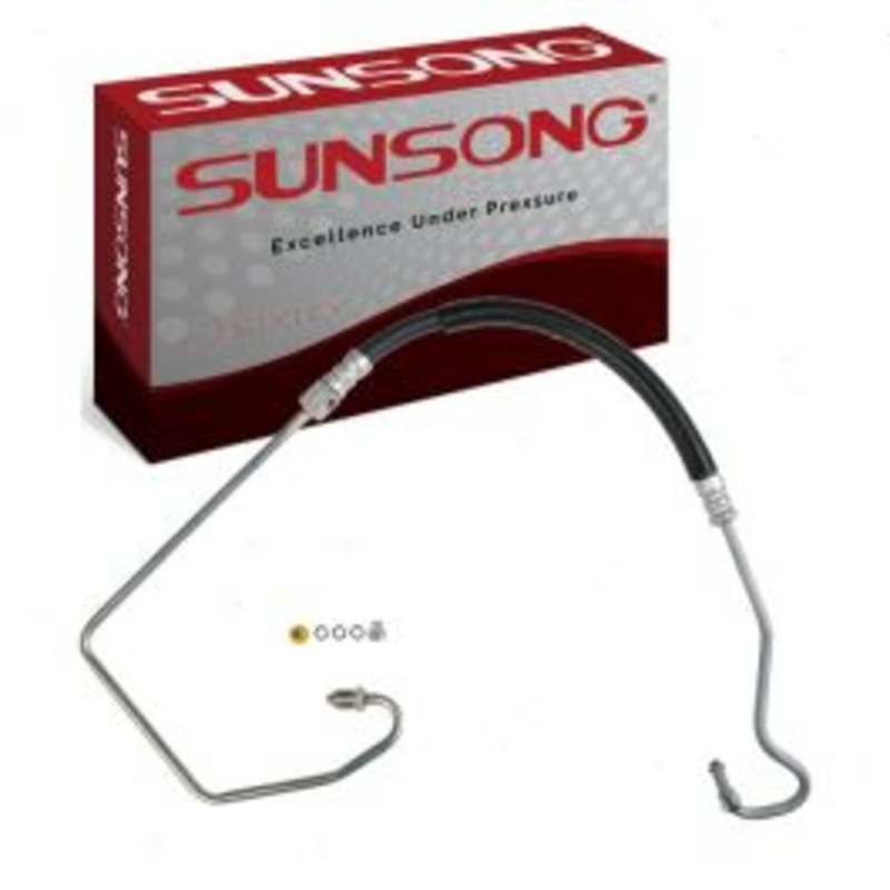Sunsong Pump To Hydroboost Power Steering Pressure Line Hose for 2006-2014 Chevrolet Express 1500