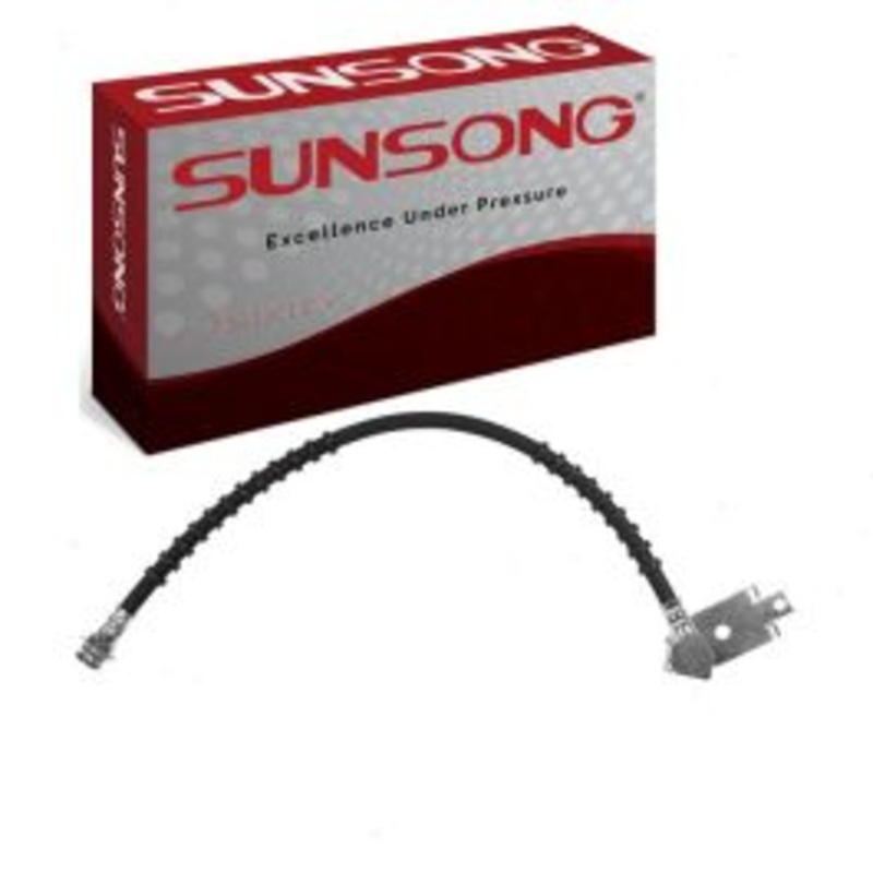 Sunsong Rear Center Brake Hydraulic Hose for 1994-2010 Mazda B4000