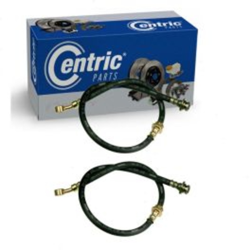 2 pc Centric Premium Front Brake Hydraulic Hoses for 1998-2002 International 3600