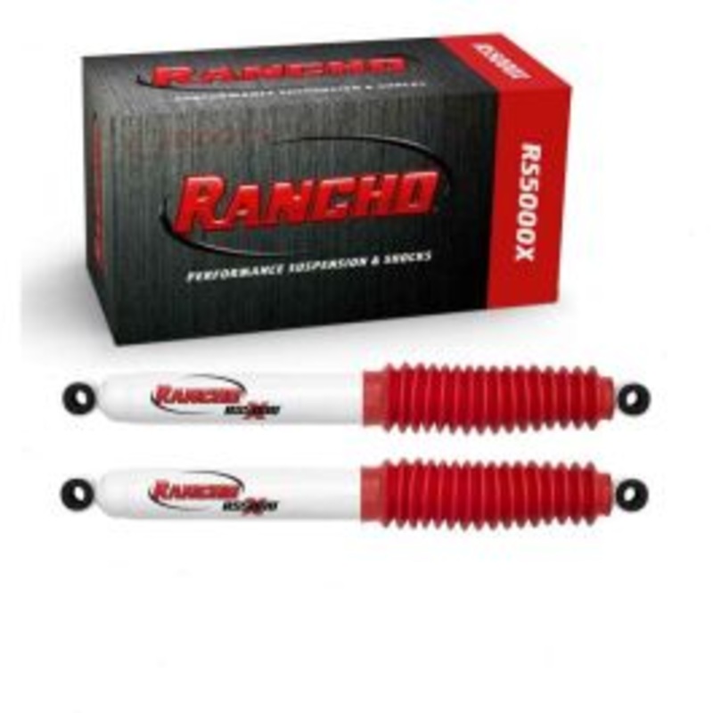 2 pc Rancho RS5000X Front Inner Shock Absorbers for 1981-1986 Chevrolet K20