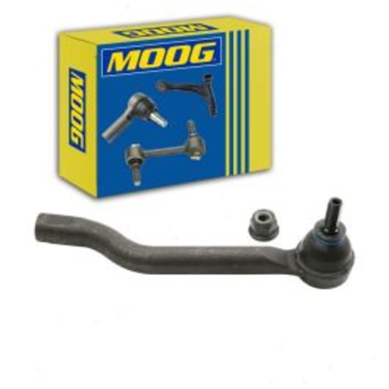 MOOG Left Outer Steering Tie Rod End for 2017-2019 Nissan Qashqai