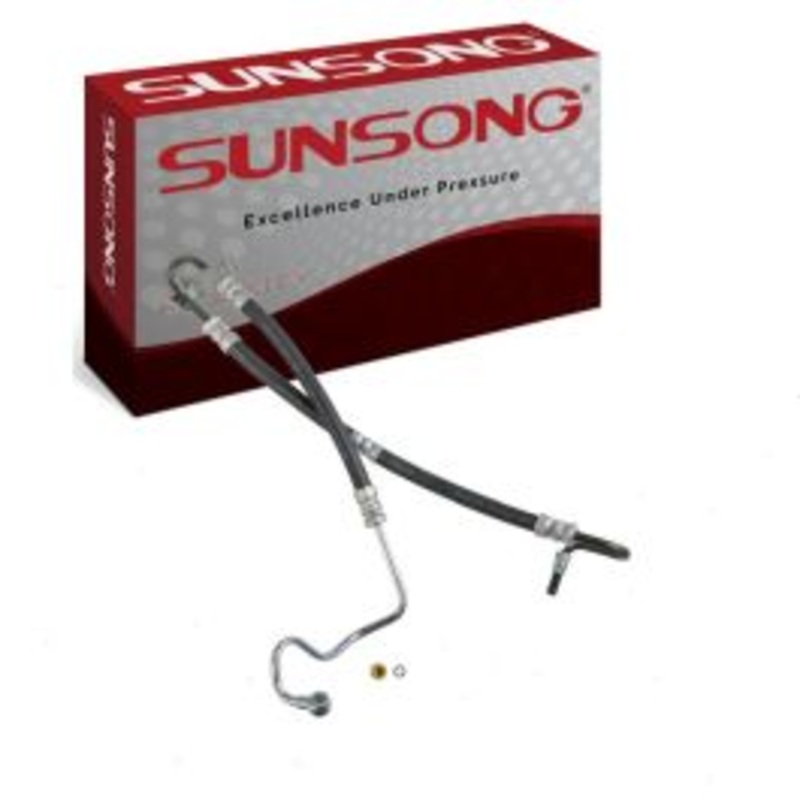 Sunsong Power Steering Pressure Line Hose for 2002-2006 BMW 330i 3.0L L6