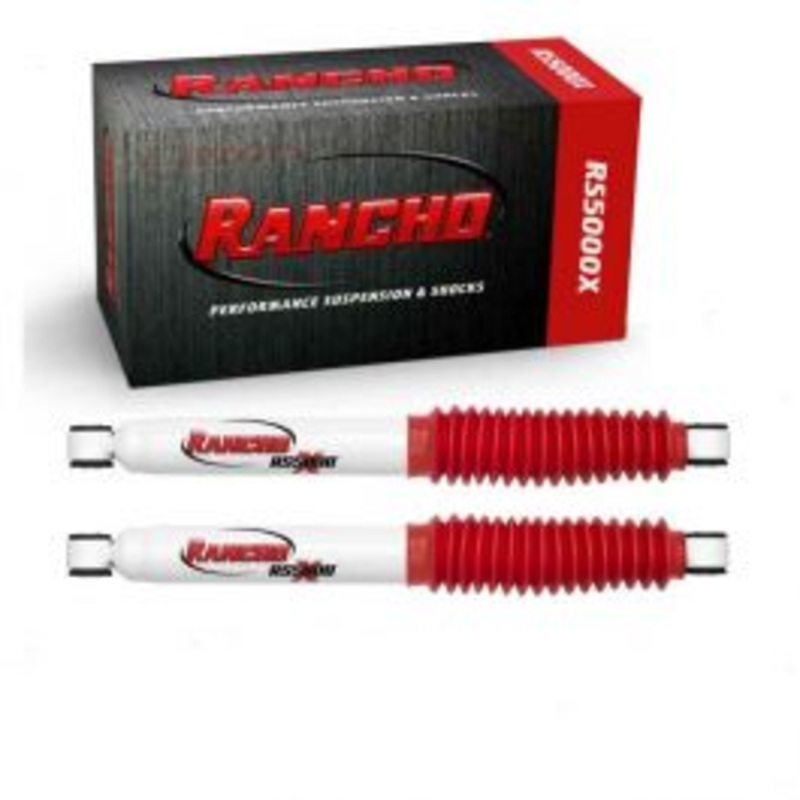 2 pc Rancho RS5000X Front Shock Absorbers for 1987 Chevrolet V20