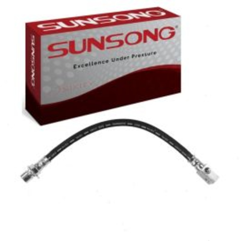 Sunsong Rear Center Brake Hydraulic Hose for 1976-1977 Pontiac Astre