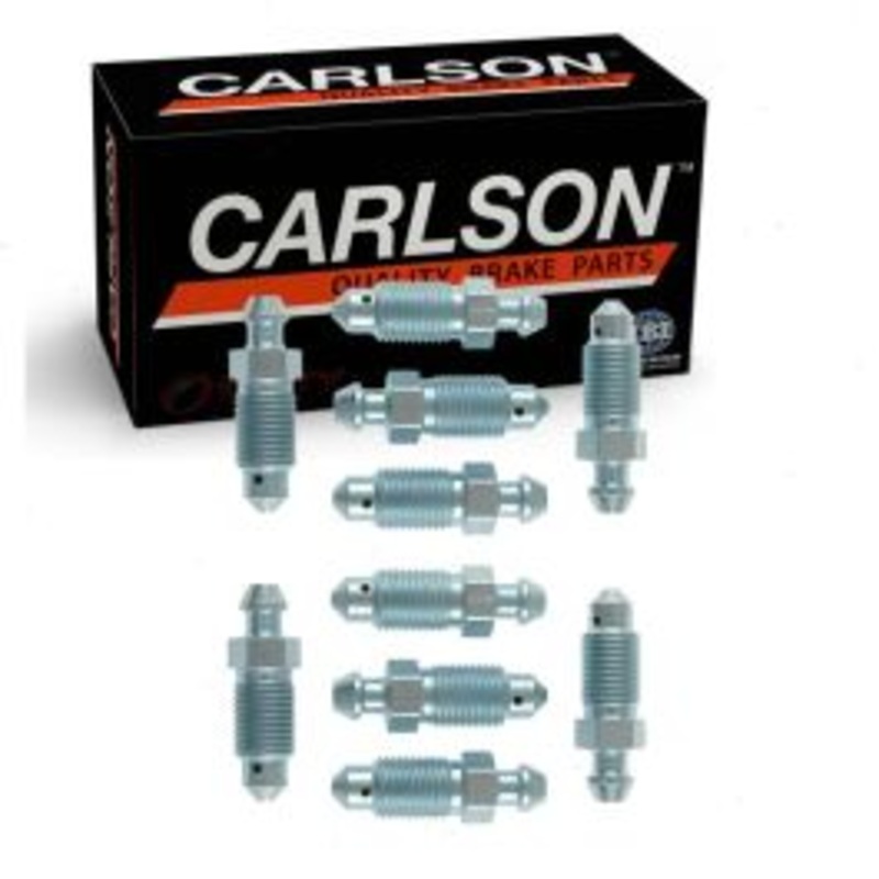 2 pc Carlson Rear Brake Bleeder Screws for 2017-2022 Mercedes-Benz C43 AMG