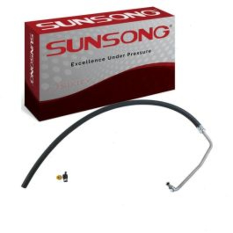 Sunsong Power Steering Return Line Hose for 1969-1972 GMC K35 K3500 Pickup