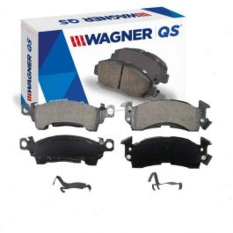 Wagner QS Front Disc Brake Pad Set for 1971-1974 Chevrolet G10 Van 4.1L 5.7L 7.4L L6 V8