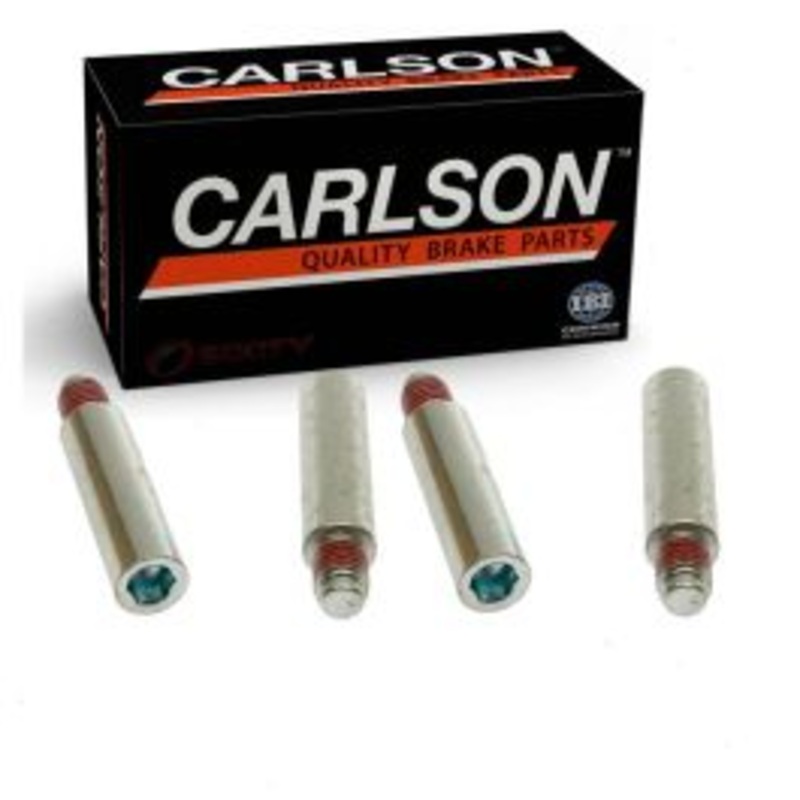 2 pc Carlson Front Brake Caliper Guide Pin Kit for 1981-1990 Ford Escort