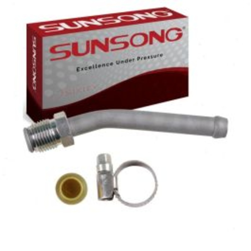 Sunsong From Gear Power Steering Return Line End Fitting for 1975-1976 Ford Elite