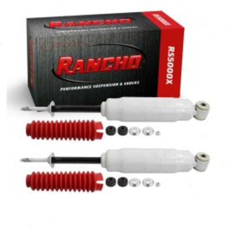 2 pc Rancho RS5000X Front Shock Absorbers for 1980-1996 Ford F-250