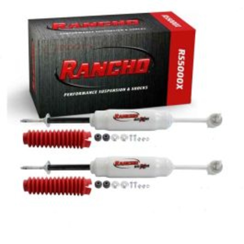 2 pc Rancho RS5000X Front Shock Absorbers for 1997-2001 Mercury Mountaineer