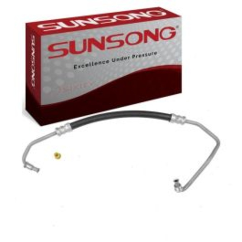 Sunsong Power Steering Pressure Line Hose for 1977-1979 Pontiac Firebird