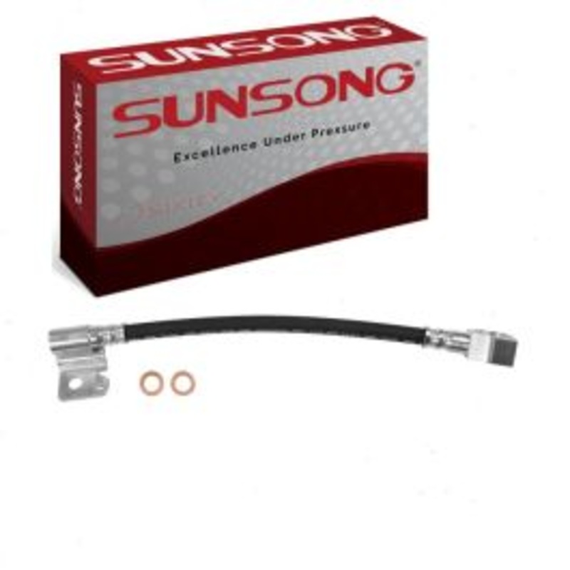 Sunsong Rear Right Brake Hydraulic Hose for 2003-2005 Ford Explorer Sport Trac