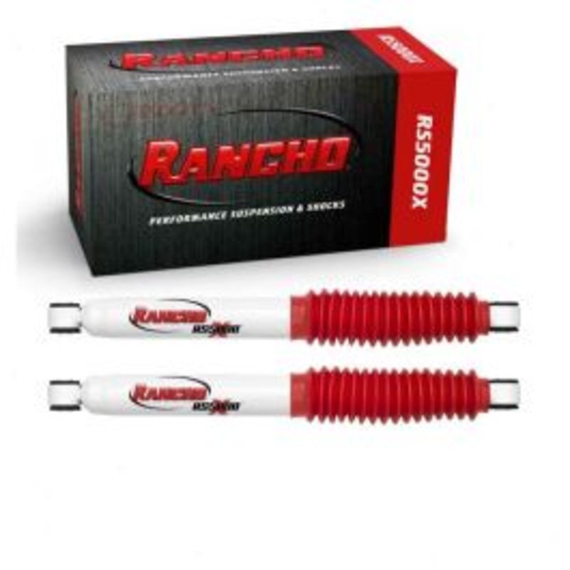 2 pc Rancho RS5000X Front Outer Shock Absorbers for 1987 Chevrolet V20