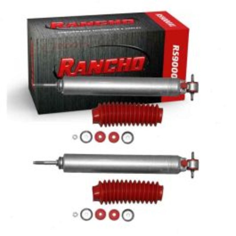 2 pc Rancho RS9000XL Front Shock Absorbers for 1997-2006 Jeep Wrangler