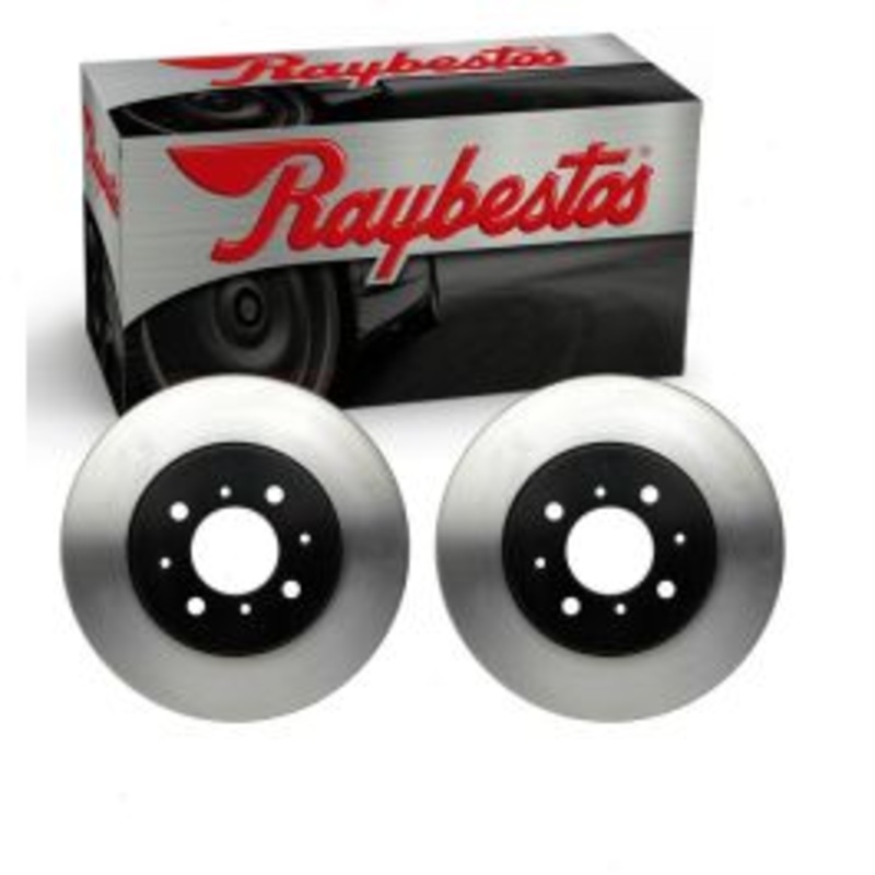 2 pc Raybestos Street Performance Front Disc Brake Rotors for 2010-2014 Honda City