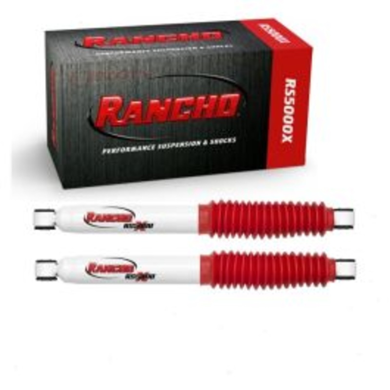 2 pc Rancho RS5000X Rear Shock Absorbers for 2007 GMC Sierra 3500 Classic