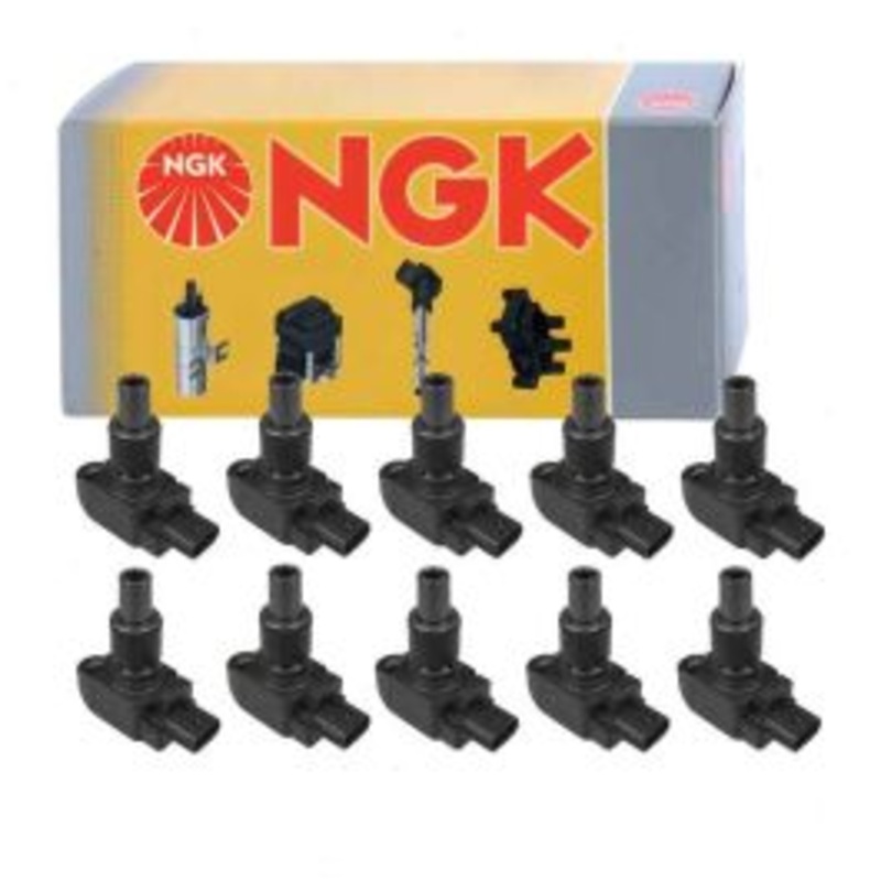10 pc NGK 48702 U5093 Ignition Coils