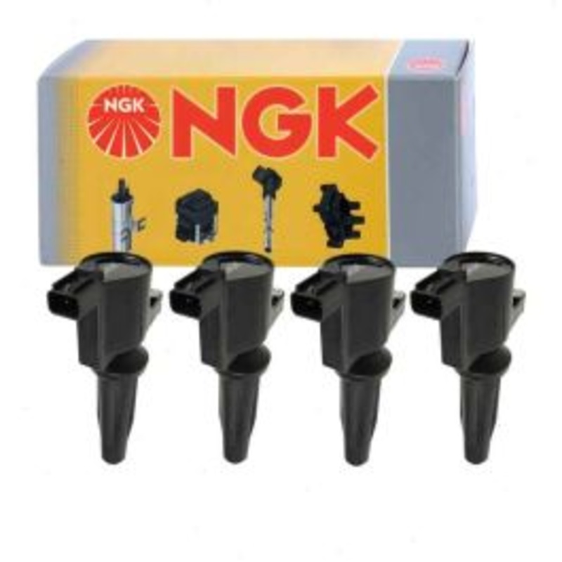 4 pc NGK Ignition Coils for 2010-2011 Mercury Milan 2.5L L4