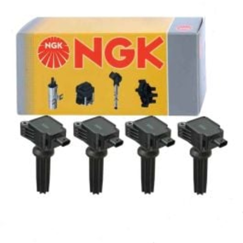 4 pc NGK Ignition Coils for 2013-2019 Ford Escape 2.0L L4