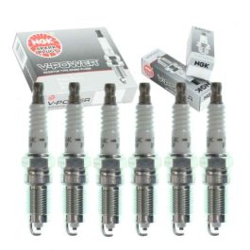 6 pc NGK V-Power Spark Plugs for 1988-1994 Lincoln Continental 3.8L V6