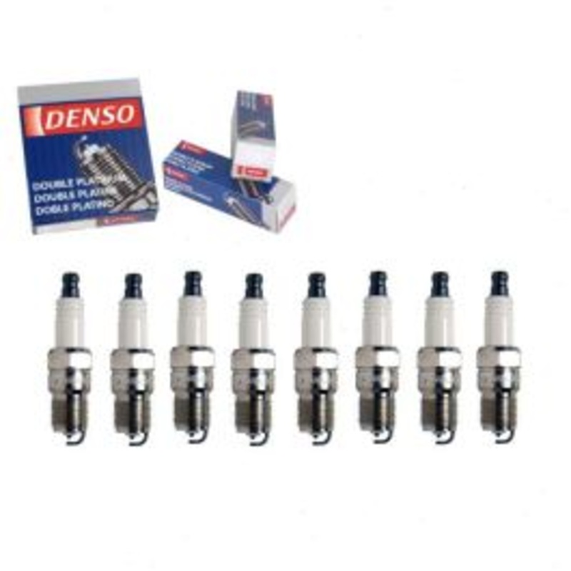 8 pc DENSO Double Platinum Spark Plugs for 1996-1999 Chevrolet C1500 5.0L 5.7L V8